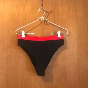 Unbranded High-Waisted High Leg Bikini Bottom NWOT